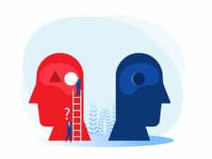 tête échelle question