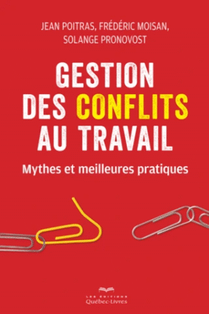 Livre - Gestion des conflits au travail
