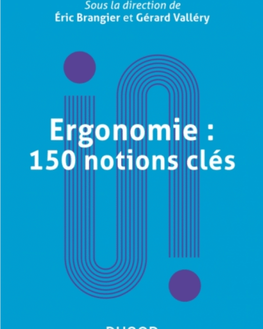 Livre - Ergonomie 150 notions clés
