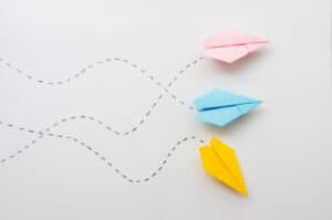 Avions en papier