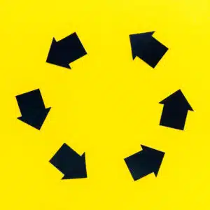 Flèches en cercle