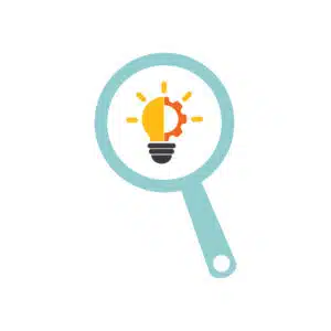 Loupe ampoule rouage