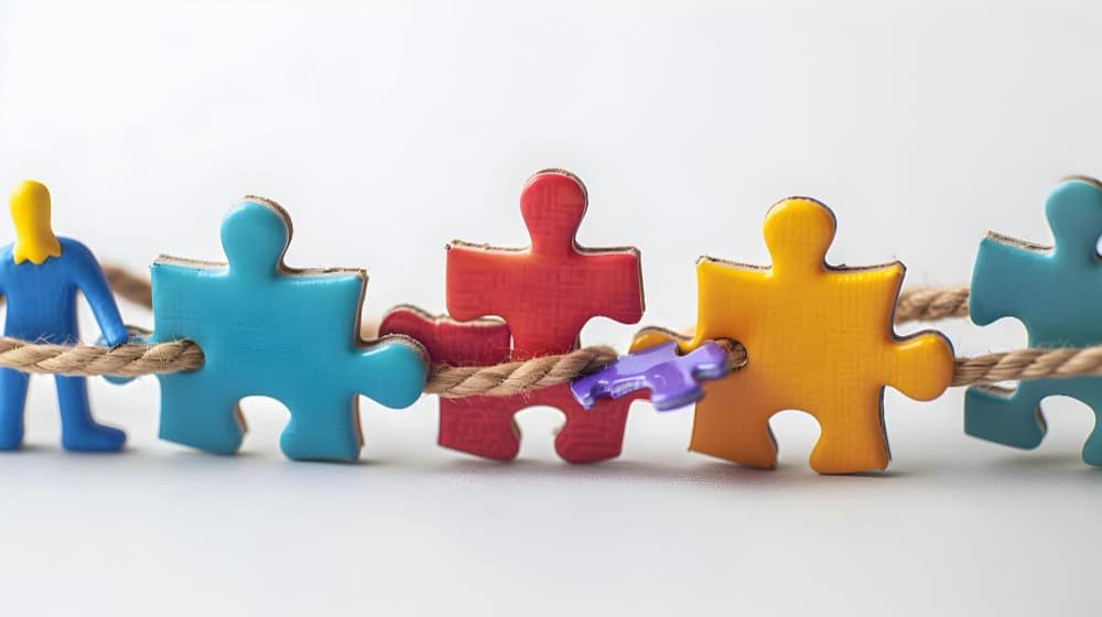 puzzle en bois réseau