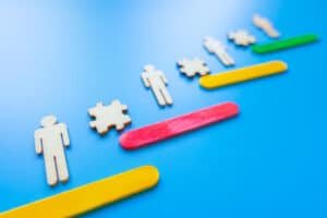 puzzle bonhomme en bois