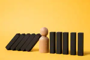 Bonhomme bois domino