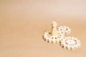 Changement cubes bois