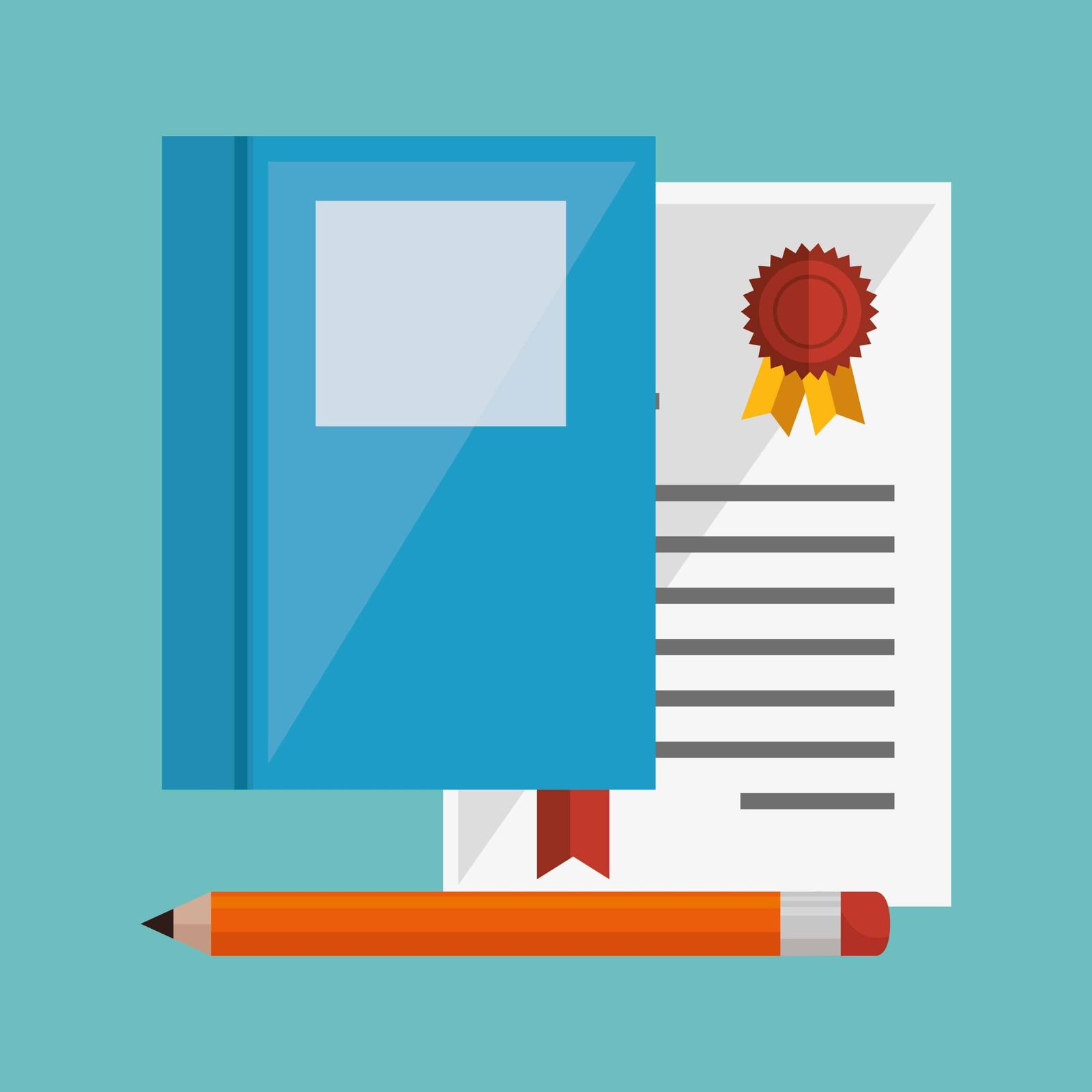 Diplome crayon livre