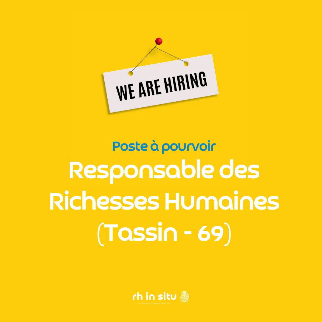 Offre d'emploi - RRH AGDS