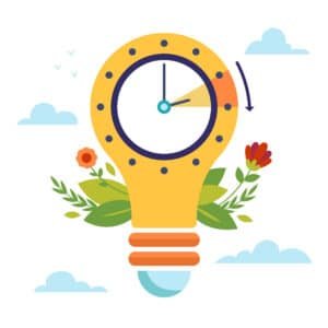 ampoule horloge